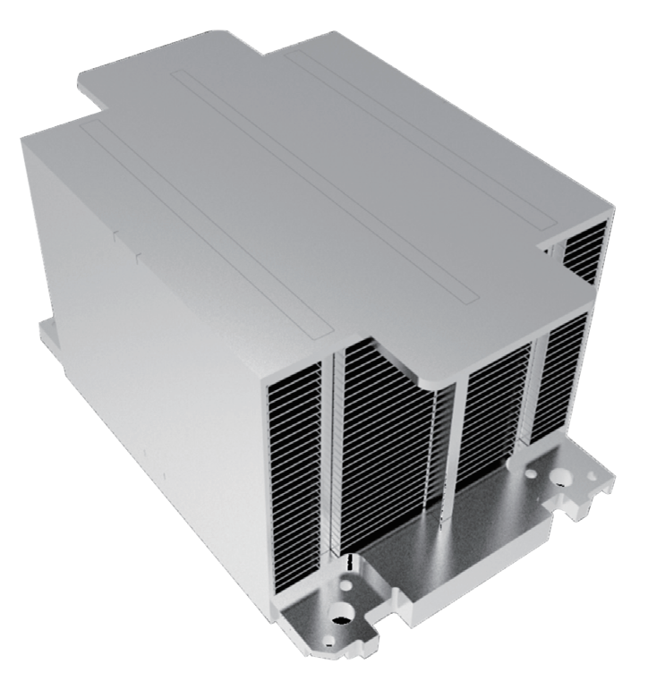Luftgekühlter Vollaluminium-Kühler 3DVC-2U