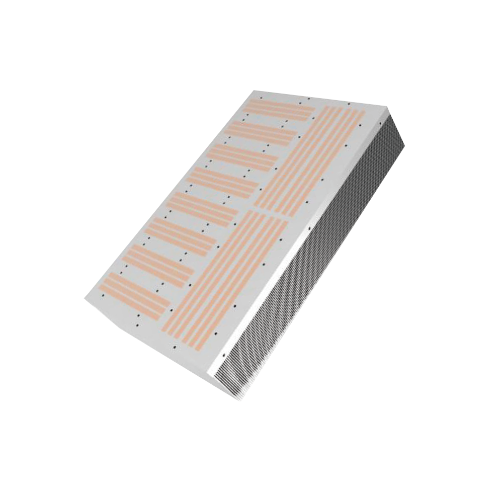 Luftgek&uuml;hlter K&uuml;hler aus gesch&auml;lter Lamelle und integriertem W&auml;rmerohr aus Aluminiumlegierung